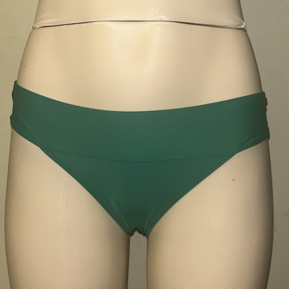 Aerie Green Triangle Banded Bikini Top & Bottom Bikini Set Size S - Picture 6 of 9